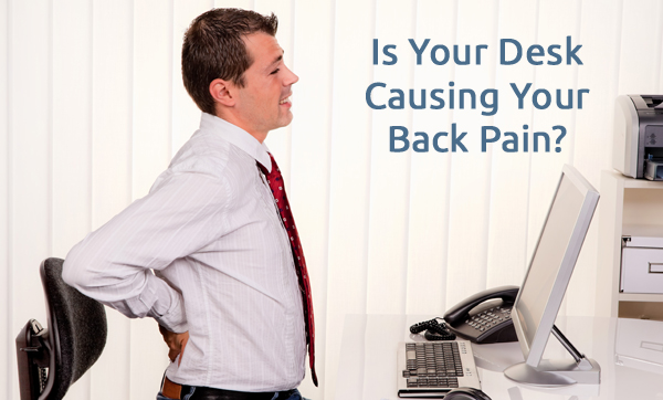 desk causing back pain