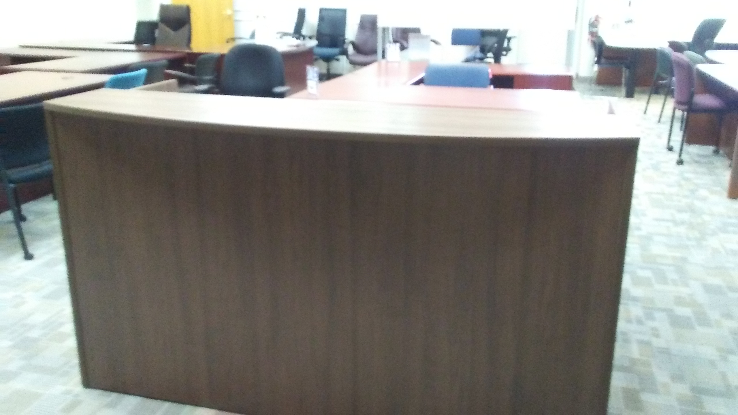 USED RECEPTION DESK - CAN ADD MATCHING PIECES! **SOLD** - Workspace ...