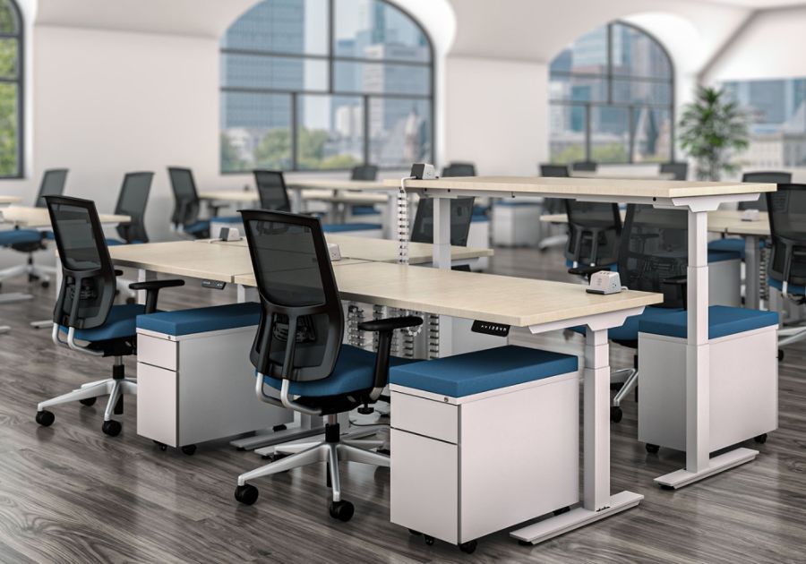 height-adjustable desks fort wayne