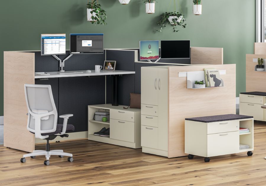 desk storage cabinets