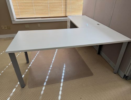 USED Allsteel L – Shape Desk