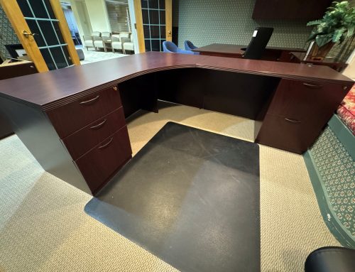 USED – National L-shape Desk
